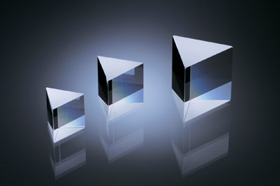 Glass Prisms Equilateral 25mm x 50mm 